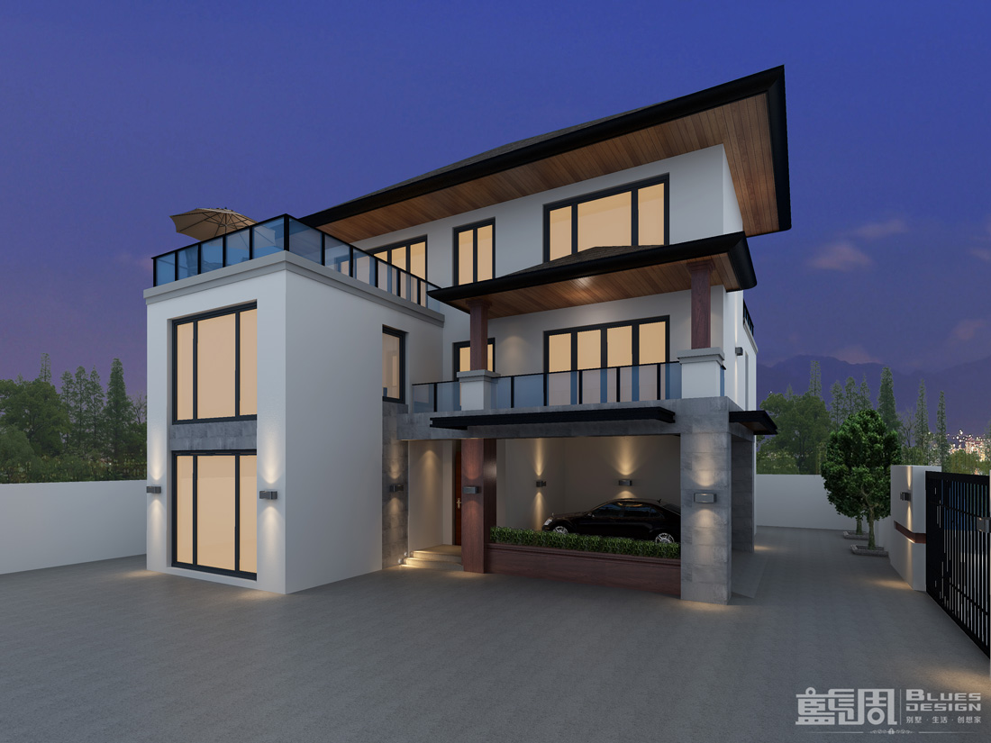 深圳金豐雅園獨棟別墅設(shè)計