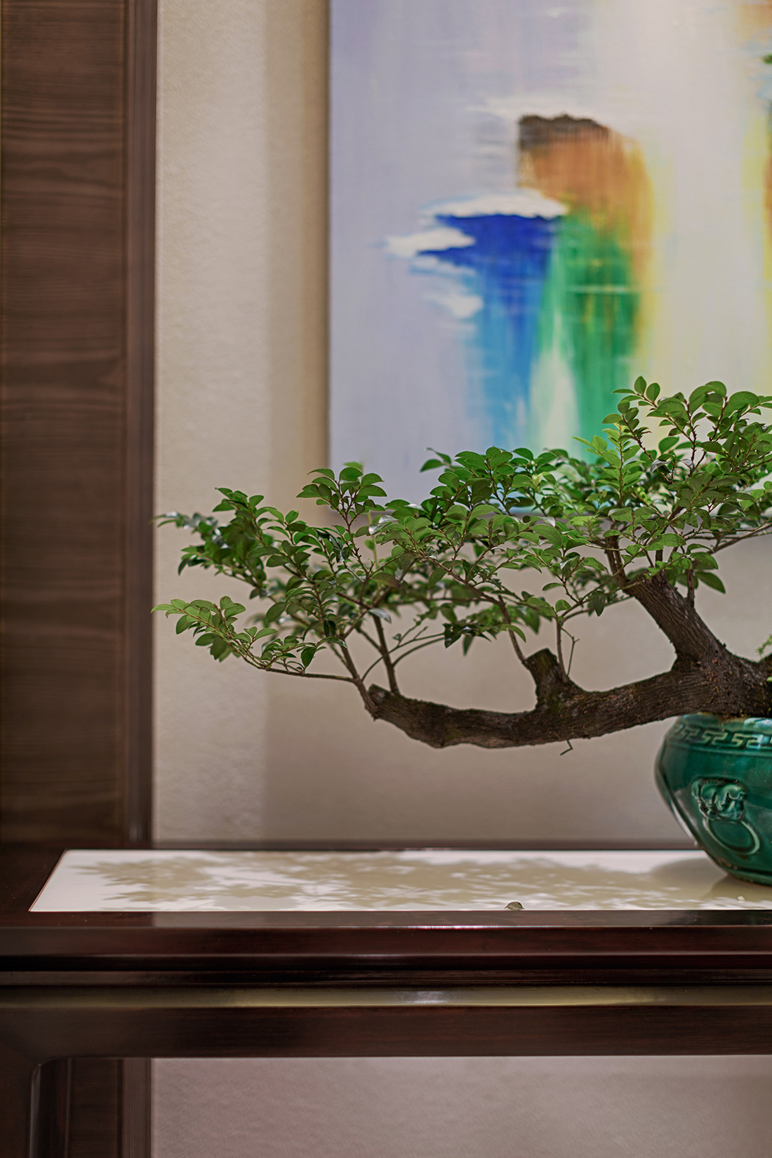 深圳公園大地聯(lián)排別墅裝修設(shè)計(jì)-玄關(guān)