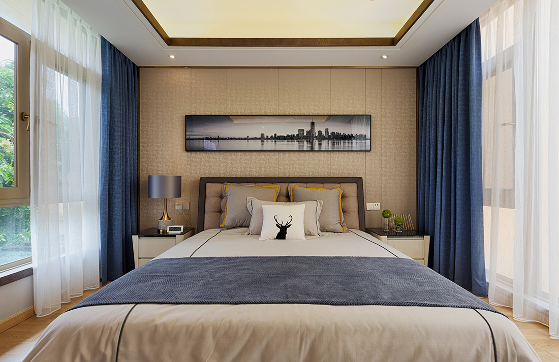 深圳公園大地聯(lián)排別墅裝修設(shè)計(jì)-男孩房