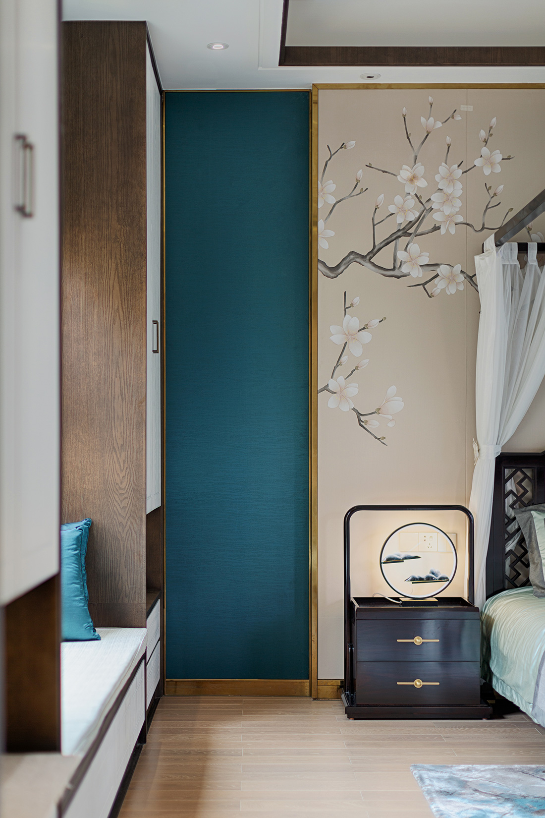 深圳公園大地聯(lián)排別墅主臥設(shè)計(jì)