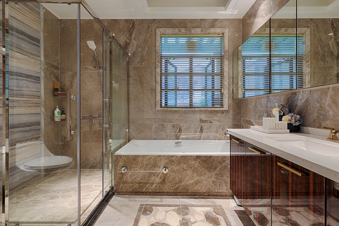 深圳公園大地聯(lián)排別墅裝修設(shè)計(jì)-主衛(wèi)